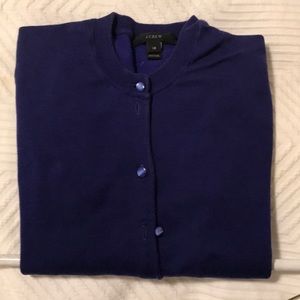 J Crew Royal Blue “Jackie” Cardigan